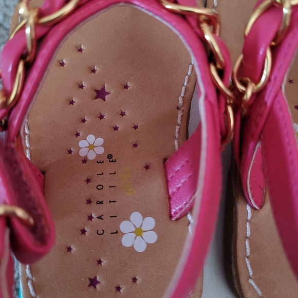 Carole Little Infant Girls 5 Sandals Fuschia - Picture 5 of 9